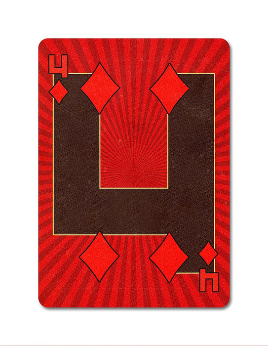 Karnival 1984 Playing Cards - bigblindmedia.com 4 of Diamonds