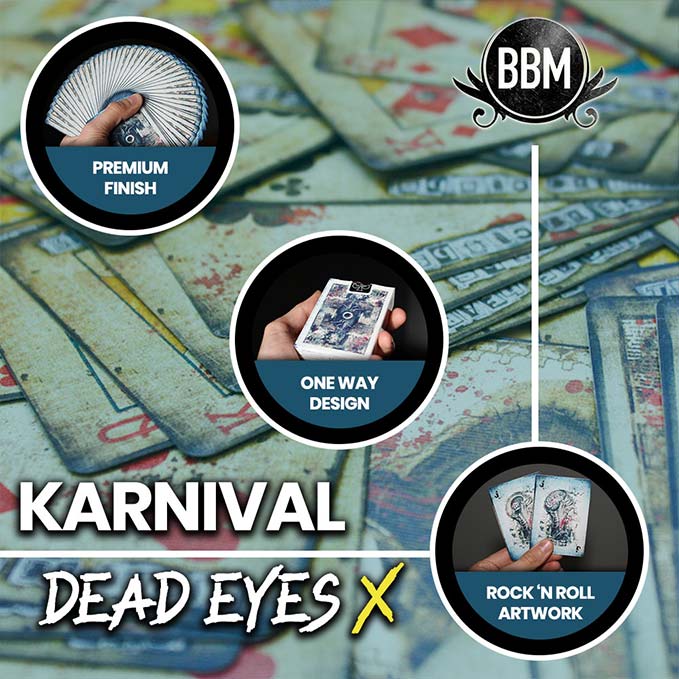 Karnival Dead Eyes X Edition Playing Cards