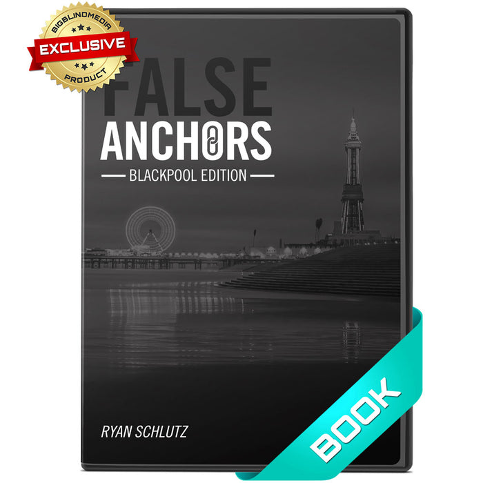 False Anchors Book by Ryan Schlutz - BBM Rare Exclusive