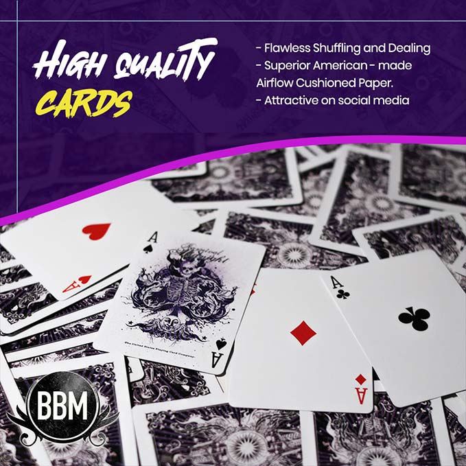 Karnival Midnights Playing Cards - RARE PURPLE EDITION