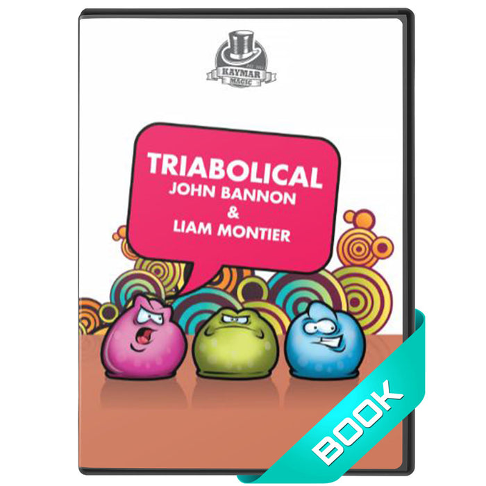 Triabolical Book PLUS Gaff Cards by John Bannon & Liam Montier