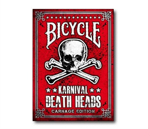 Karnival Death Heads Carnage Playing Cards - bigblindmedia.com Box
