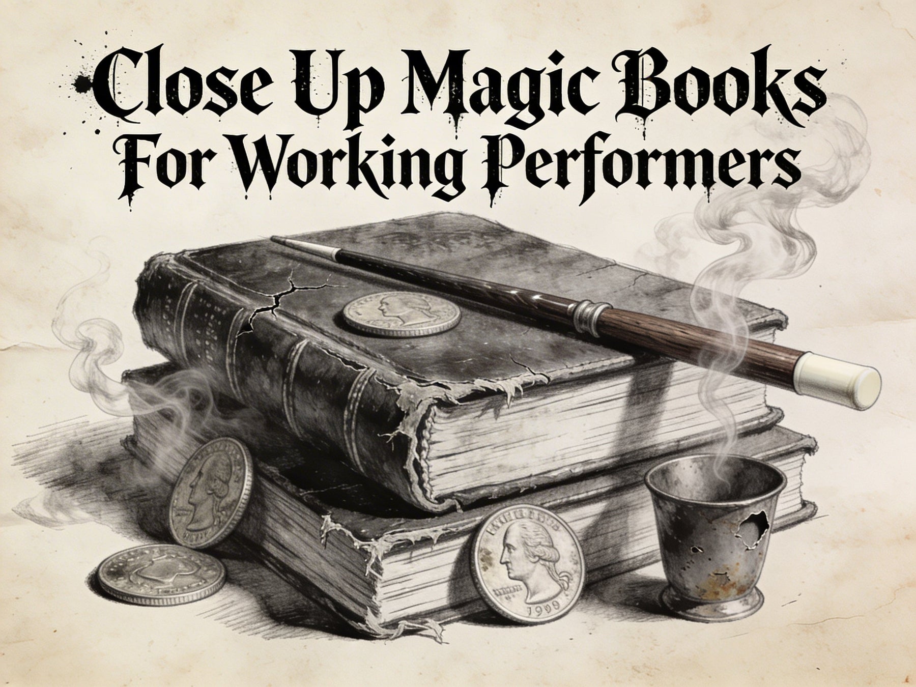 Close-Up Magic Books — The Reading List for People Who Actually Perform