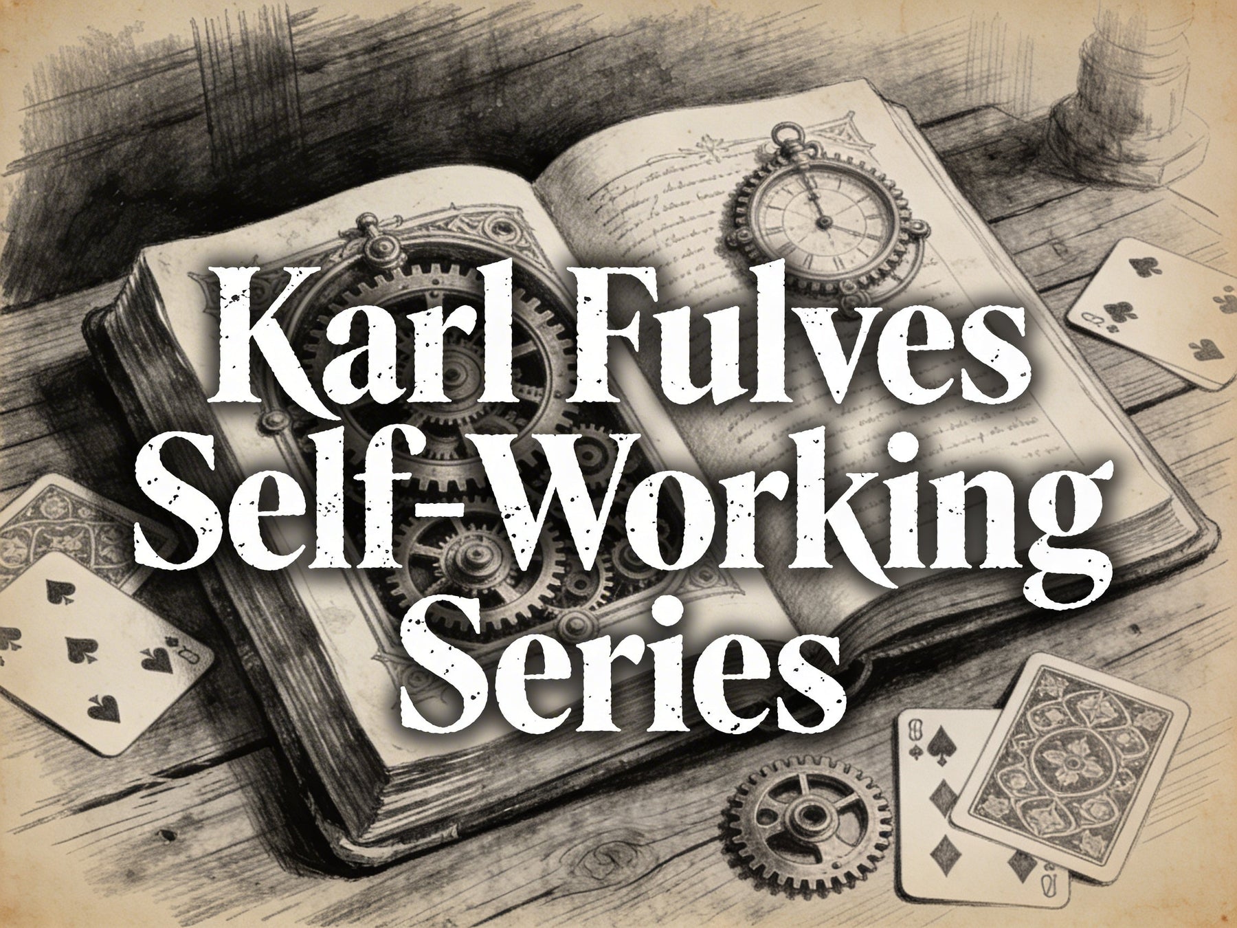 The Karl Fulves Self-Working Series — Four Books, No Sleight of Hand, Actual Results
