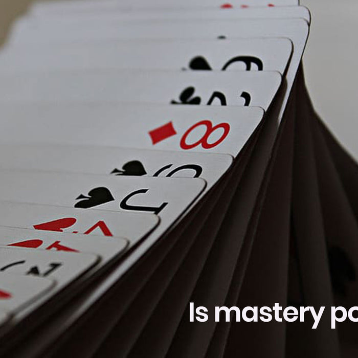 The realization that mastery is impossible