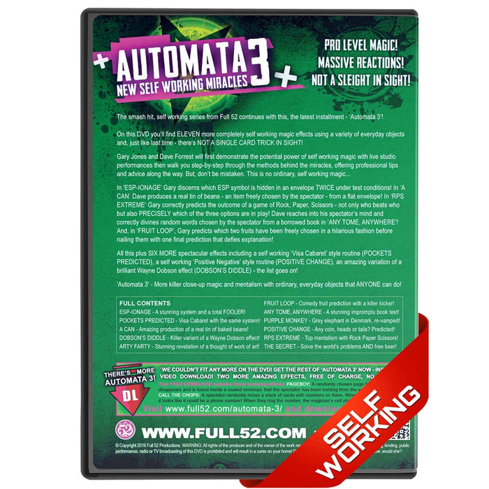 Automata - Self Working Magic Download Bundle