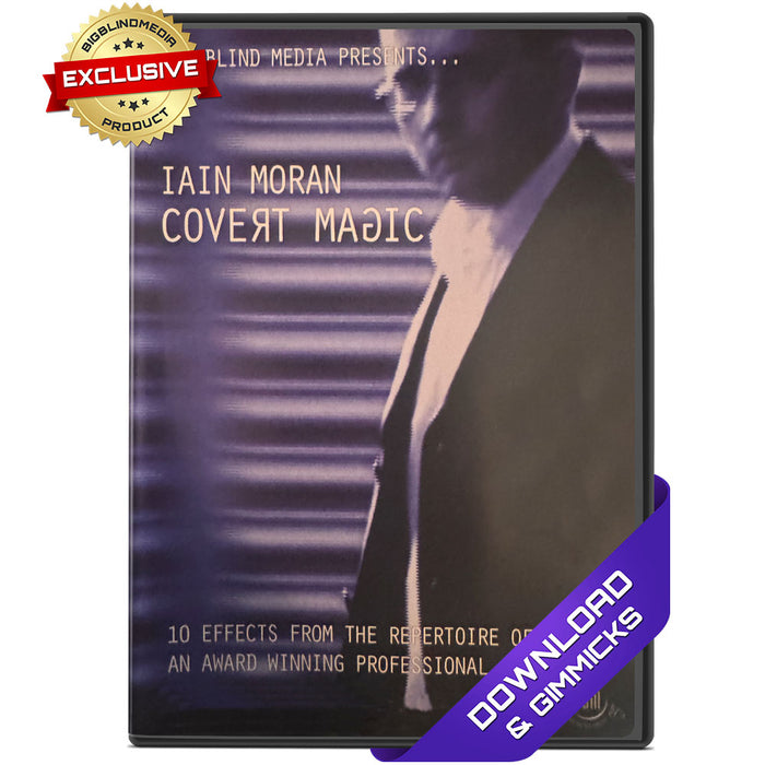 Covert Magic by Iain Moran - 10 Downloads plus Gaff Cards!