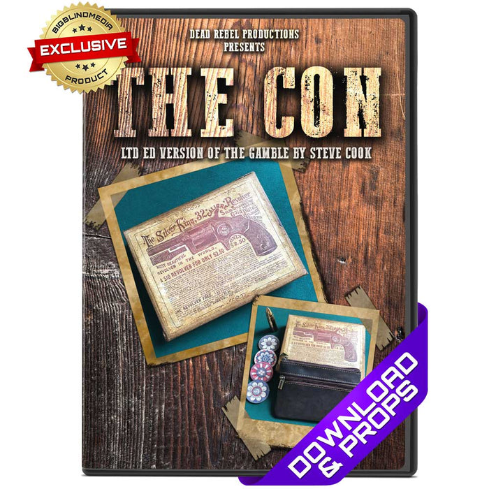 The Con - Deluxe Ltd Ed Version of The Gamble by Steve Cook