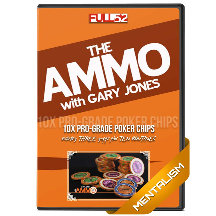 The Ammo by Gary Jones - Poker Chip Magic Set