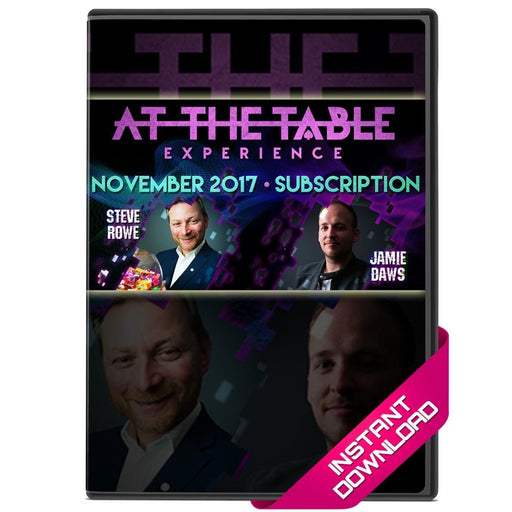 At The Table Live Lectures - November 2017