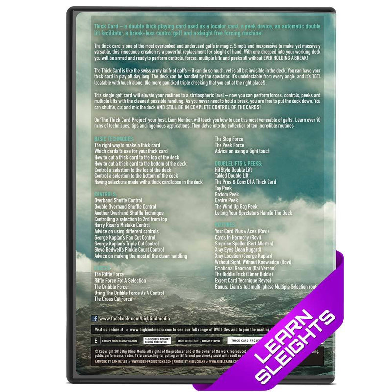 Thick Card Project by Liam Montier