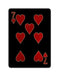Karnival earthtone9 Playing Cards - bigblindmedia.com 7 of Hearts