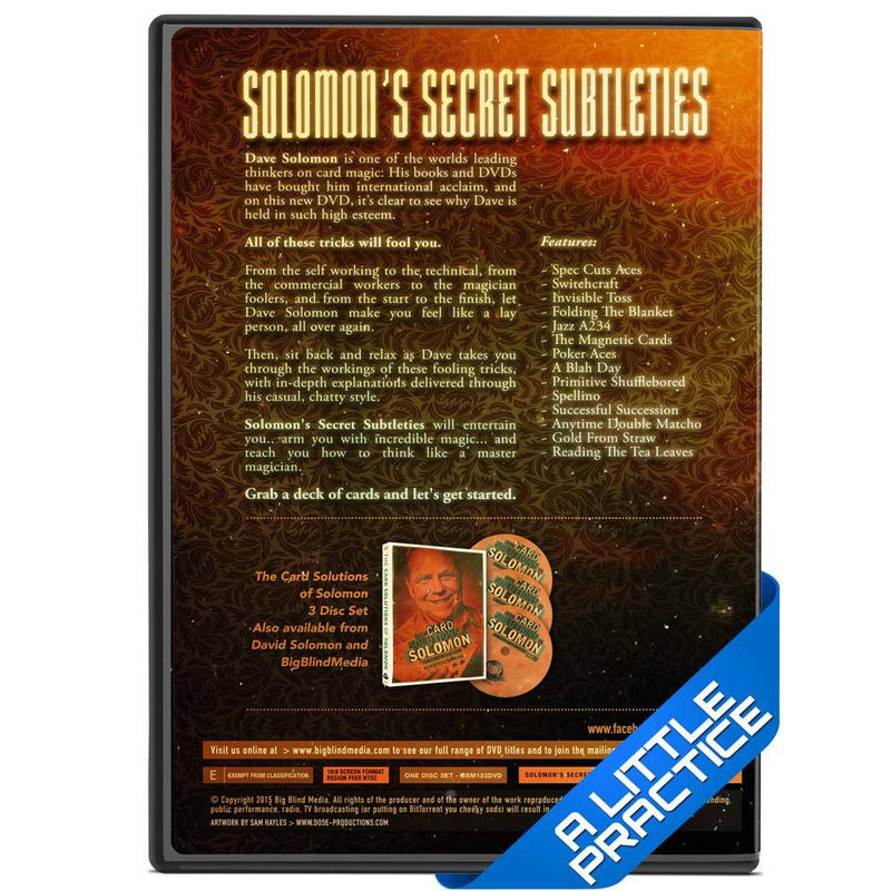 Solomon's Secret Subtleties - David Solomon