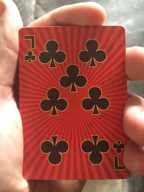 Karnival 1984 Playing Cards - bigblindmedia.com 7 Of Clubs Photo