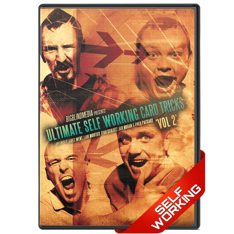 Ultimate Self Working Card Tricks Vol 2 - bigblindmedia.com DVD Front