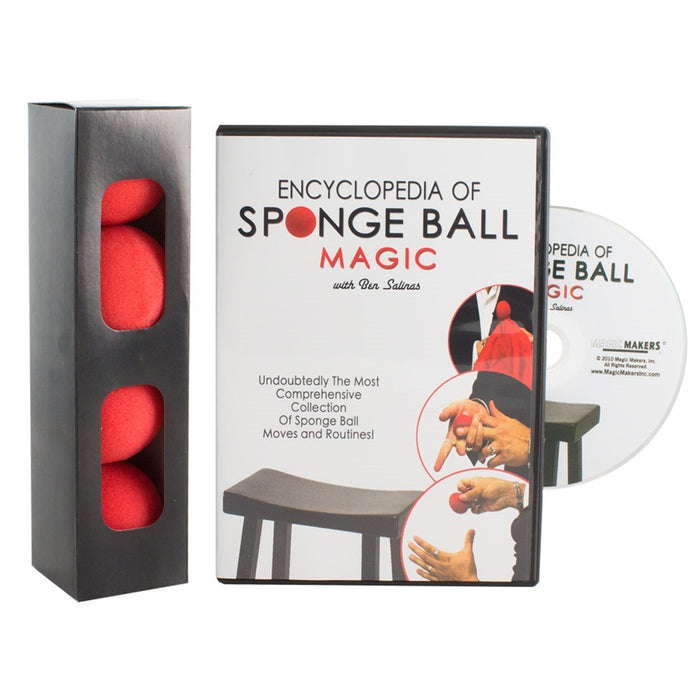 Encyclopaedia of Sponge Balls DVD - with FREE SPONGES!