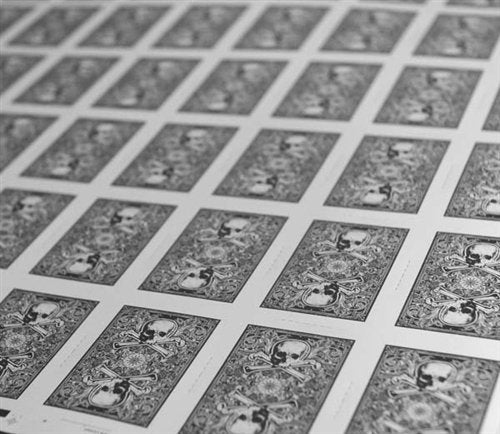 Karnival Death Heads Carnage Uncut Sheet (+ free deck)