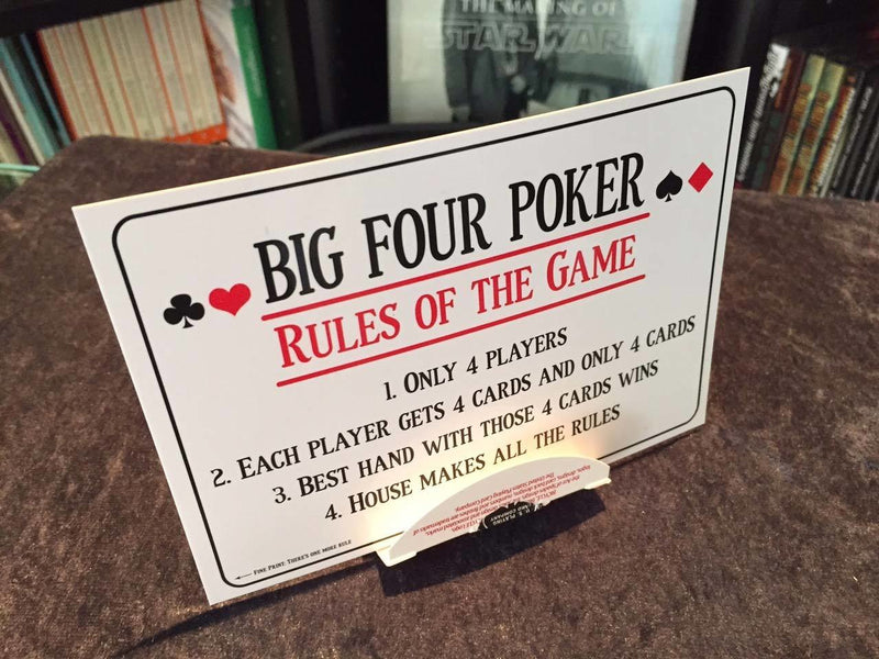 Big Four Poker by Tom Dobrowolski