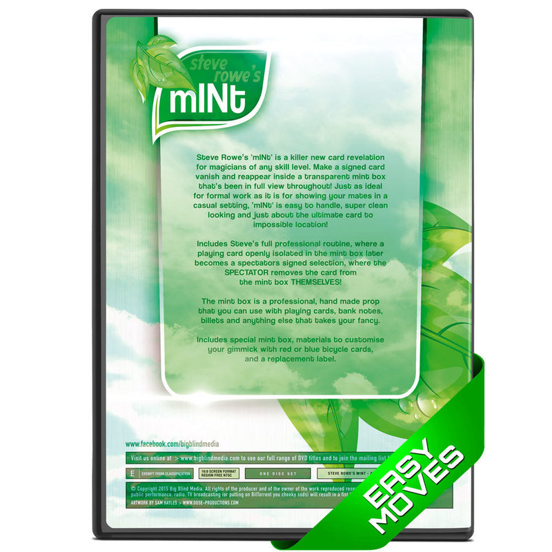 mINt - card to box by Steve Rowe