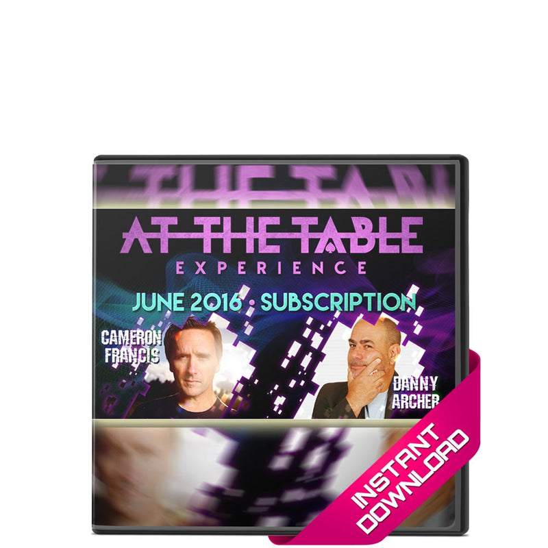 At The Table Live Lecture - June 2016 - CAMERON FRANCIS AND DANNY ARCHER! - bigblindmedia.com