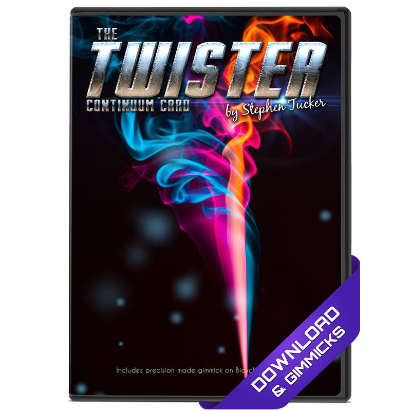 The Twister Continuum Card by Stephen Tucker - BICYCLE GIMMICK