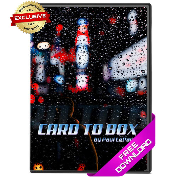 Card To Box by Paul LePaul - Free Video Download