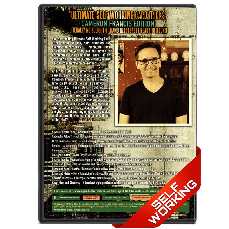 Ultimate Self Working Card Tricks - Cameron Francis Edition