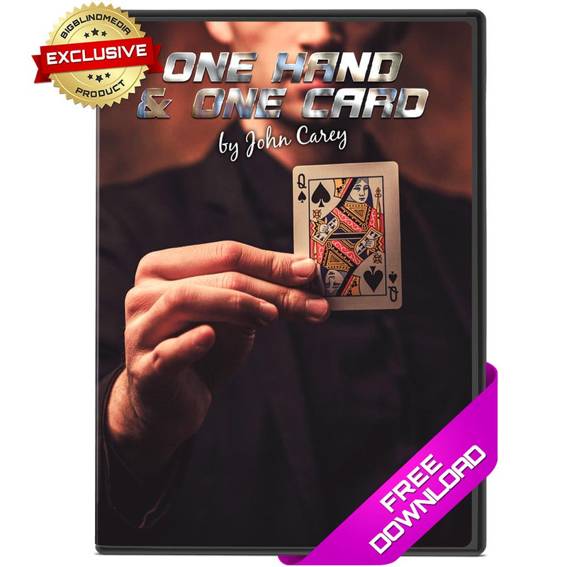 One Hand One Card by John Carey - Free Video Download