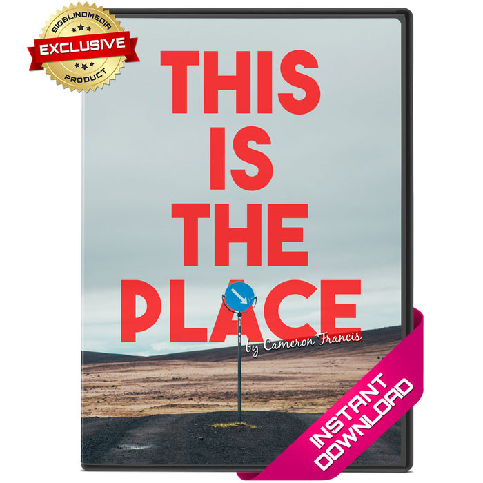 This Is The Place by Cameron Francis - Exclusive Download