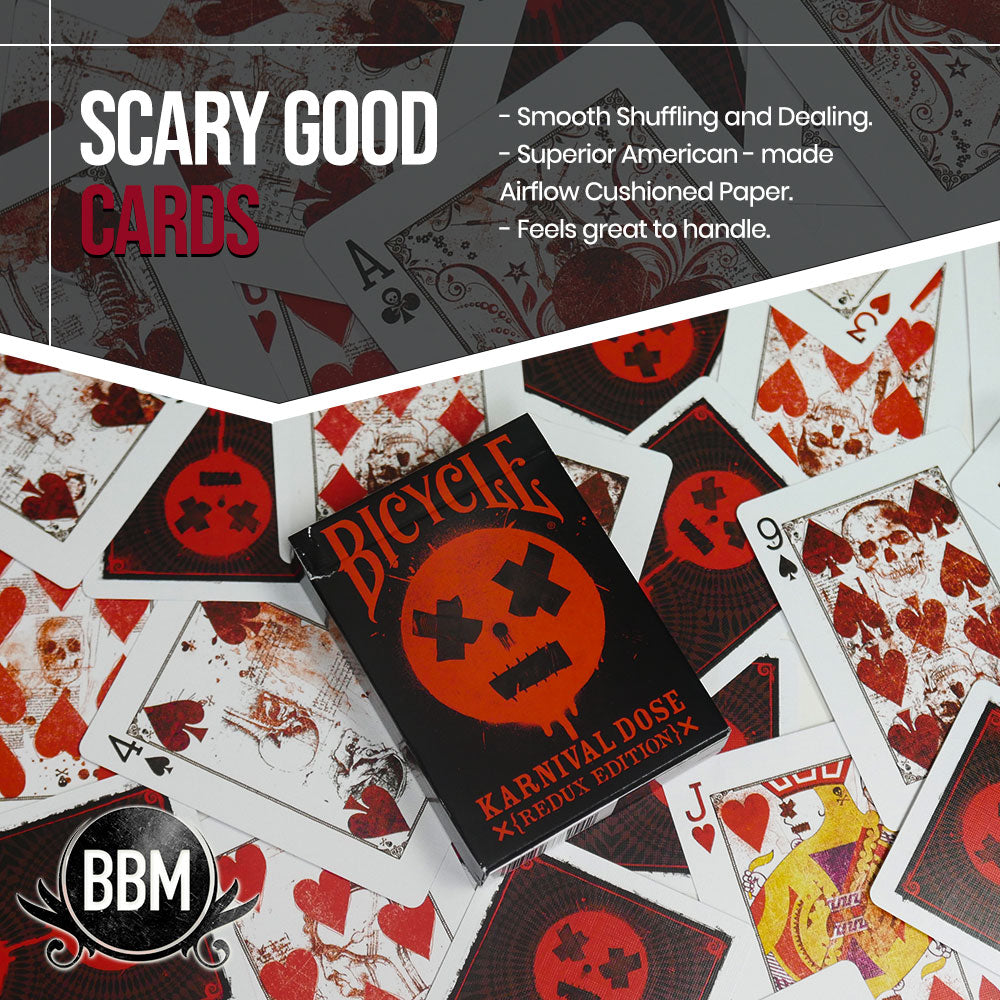 トランプ Bicycle Karnival Dose [Redux Edition] Amazon.com: Bicycle Karnival RED Dose Deck Playing Cards -Redux