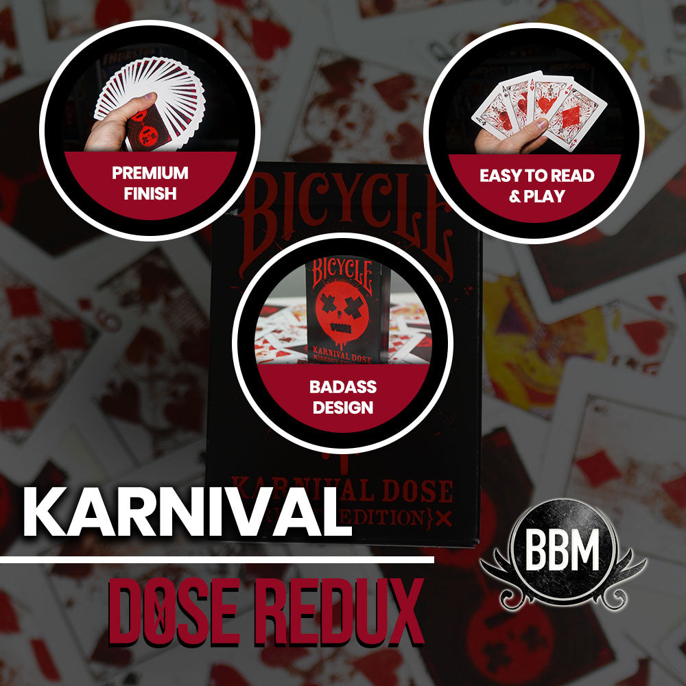 トランプ Bicycle Karnival Dose [Redux Edition] Amazon.com: Bicycle Karnival RED Dose Deck Playing Cards -Redux