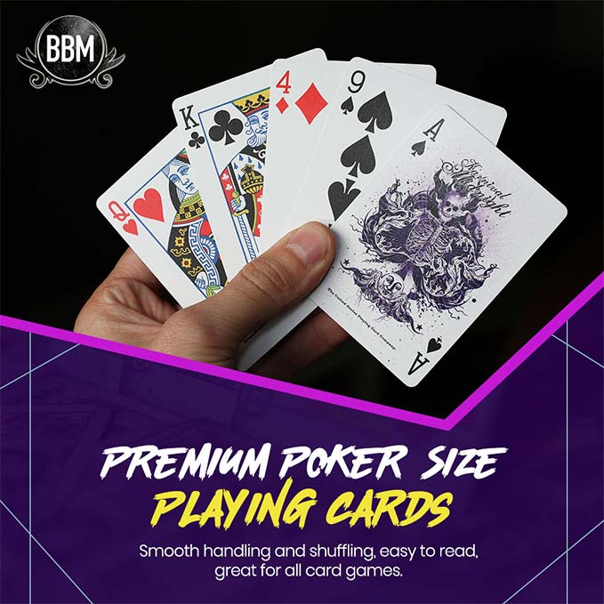 Karnival Midnights Playing Cards - RARE PURPLE EDITION