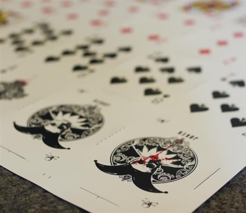 Karnival Death Heads Carnage Uncut Sheet (+ free deck)