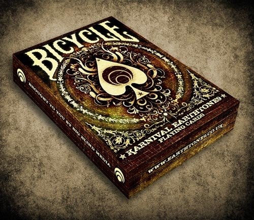 Karnival earthtone9 Playing Cards