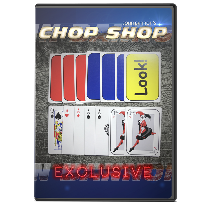 Lucky Book PLUS Chop Shop Packet Trick by John Bannon