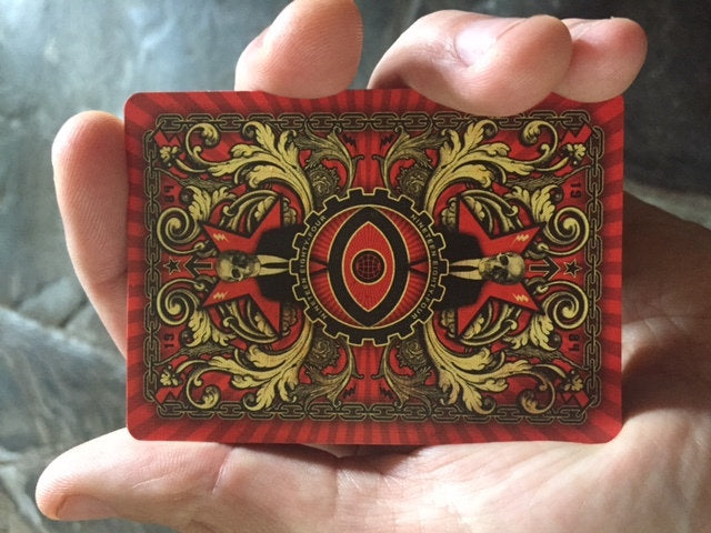 Karnival 1984 Playing Cards - bigblindmedia.com Back Photo