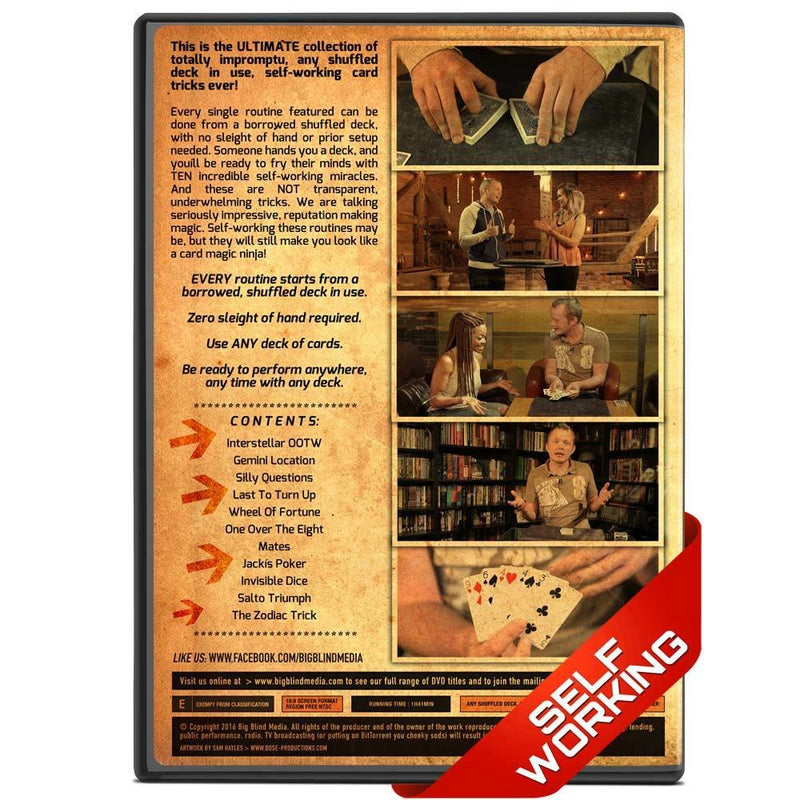 Any Shuffled Deck, Self Working, Impromptu Miracles