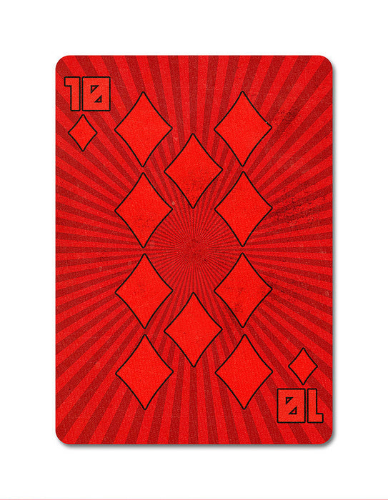 Karnival 1984 Playing Cards - bigblindmedia.com 10 of Diamonds