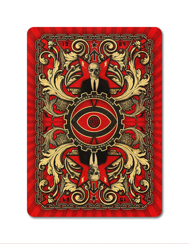 Karnival 1984 Playing Cards - bigblindmedia.com Back