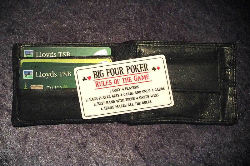 Big Four Poker by Tom Dobrowolski